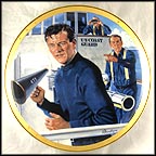 John Wayne, Symbol Of The U.S. Coast Guard Collector Plate by Robert Tanenbaum MAIN