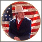 John Wayne, Cowboy Legend Collector Plate by Robert Tanenbaum MAIN