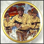 John Wayne, Symbol Of Leadership Collector Plate by Robert Tanenbaum MAIN