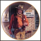 John Wayne, American Legend Collector Plate by Robert Tanenbaum MAIN
