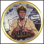 John Wayne, Symbol Of America's Naval Heroes Collector Plate by Robert Tanenbaum MAIN