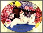 Friendship Blossoms Collector Plate by Nancy Matthews MAIN