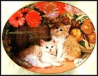 Everything's Peachy Collector Plate by Nancy Matthews MAIN