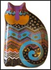 Tapestry Tabbies Collector Plate by Laurel Burch MAIN