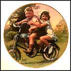 Hang On Tight Collector Plate by Drew Struzan MAIN