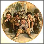 The Little Rascals Collector Plate by Drew Struzan MAIN