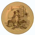 Stealing A Kiss Collector Plate by Yves Beaujard MAIN