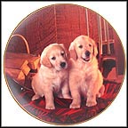 Fireside Friends Collector Plate by Don Scarlett MAIN