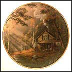 Tranquil Morning Collector Plate by Ron Huff MAIN