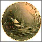 Winter Watch Collector Plate by Ron Huff MAIN