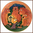 Maggie And The Bears Collector Plate by Matt Groening MAIN