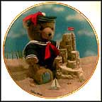 First Mate Teddy Collector Plate by Thomas Rovito MAIN