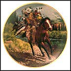 Charging Warrior Collector Plate by Tom Beecham MAIN