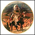 Guarding The Plains Collector Plate by Tom Beecham MAIN