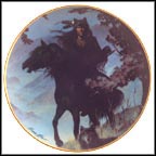 Spirit Of The Night Collector Plate by Hermon Adams MAIN