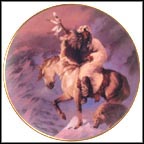 Spirit Of The North Wind Collector Plate by Hermon Adams MAIN