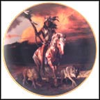 Spirit Of The Rising Sun Collector Plate by Hermon Adams MAIN