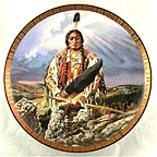 Sitting Bull Collector Plate by Tom Beecham MAIN