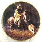 Spirit Of The Timber Mist Collector Plate by Hermon Adams MAIN