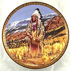 Washakie Collector Plate by Tom Beecham MAIN