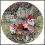 The Butterfly Chase In May Collector Plate by Peter Barratt MAIN