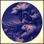 Winter Birds Collector Plate MAIN
