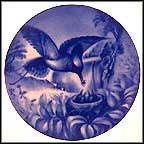 Hummingbirds Collector Plate MAIN