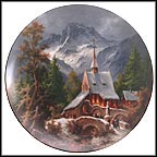 On The Way To Church Collector Plate by Ludwig Muninger MAIN