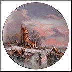 Refreshments After The Winter Fest Collector Plate by Ludwig Muninger MAIN