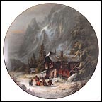 Visit Of The Peddler Collector Plate by Ludwig Muninger MAIN
