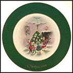 Christmas Caroling Collector Plate by Norman Rockwell MAIN