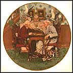 April Fool Collector Plate by Norman Rockwell MAIN