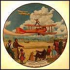 The Barnstormers Collector Plate by August Frank MAIN