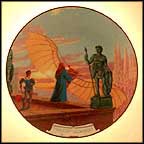 The Vision Of Leonardo Collector Plate by August Frank MAIN