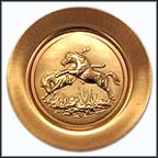 Wild And Free Collector Plate by Gunther Granget MAIN