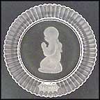 Praying Girl Collector Plate MAIN