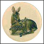 Deer Collector Plate by Gerhard Bochmann MAIN