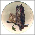 Owls Collector Plate by Gerhard Bochmann MAIN