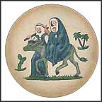 Flight Into Egypt - Porcelain Collector Plate by Janet Robson MAIN