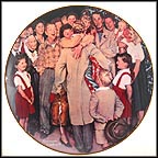 The Homecoming Collector Plate by Norman Rockwell MAIN