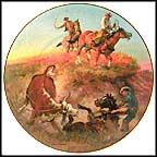 In Trouble Collector Plate by George Phippen MAIN