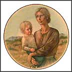 Promises To Keep - artist signed Collector Plate by Irene Spencer MAIN