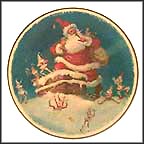 Christmas Visit Collector Plate by Julian Ritter MAIN