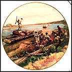 Arrival Of Sargeant Pryor Collector Plate by John Clymer MAIN