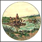 The Lewis Crossing Collector Plate by John Clymer MAIN