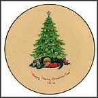 Christmas Tree Collector Plate MAIN