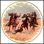 Aiding A Comrade Collector Plate by Frederic Remington MAIN