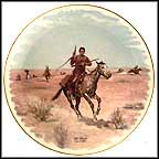The Flight Collector Plate by Frederic Remington MAIN