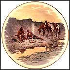 A New Year On The Cimarron Collector Plate by Frederic Remington MAIN
