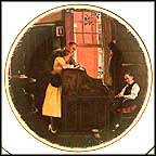 The Marriage Licence Collector Plate by Norman Rockwell MAIN